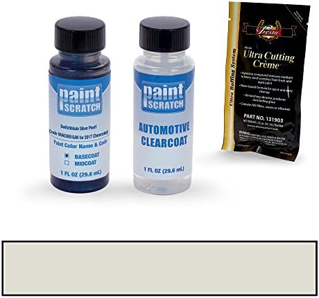 2017 Chevrolet Cruze Switchblade Silver Pearl WA636R/GAN Touch Up Paint Bottle Kit by PaintScratch - Original Factory OEM Automotive Paint - Color Match Guaranteed