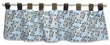 Trend Lab Willow Tab Top Window Valance, Teal