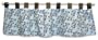 Trend Lab Willow Tab Top Window Valance, Teal