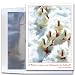 Health & Personal Care : Winter Walk - New Year Holiday Cards, Box of 10 cards and envelopes