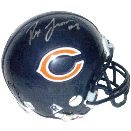 Rex Grossman Autographed Chicago Bears Mini Helmet