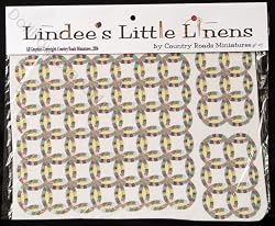 Miniature Wedding Ring Quilt Kit by Lindee's Little Linens