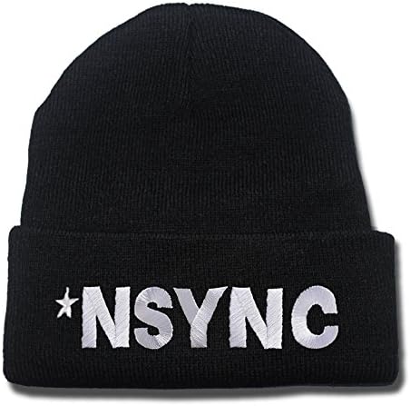 SUTONG NSYNC Band Logo Beanie Fashion Unisex Embroidery Beanies Skullies Knitted Hats Skull Caps