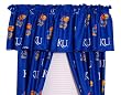 Kansas - Collegiate Curtain Panels - (Big 12 Conference)