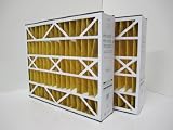 20x25x5 MERV 11 Ultravation High Efficiency Replacement Filter (2 Pack)