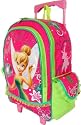 Disney Tinkerbell 15" Large Rolling School Backpack (Luggage) - Pretty Posie