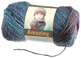 Lion Brand Yarn 825-208 Amazing Yarn, Glacier Bay