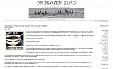 On Frozen Blog
