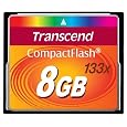Transcend 8 GB 133x CompactFlash Memory Card TS8GCF133