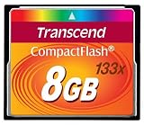 Transcend Ultra-Speed 133x 8GB Compact Flash Speicherkarte