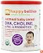 Happy Bellies Organic Baby Cereals with DHA Plus Pre and Probiotics, Oatmeal, 7-Ounce Canisters (Pack of 6)