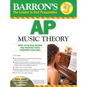 Barron's AP Music Theory with Audio Compact Discs