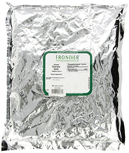 Guarana seed ground - 1 lb,(frontier)
