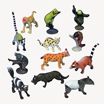 Assorted Rain Forest Animal Figures
