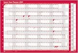 Electronics : Sasco 2009 Year Planner Mounted W915xH610mm Ref 2400415