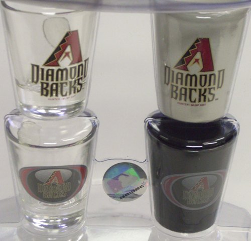 Arizona Diamondbacks MLB Shot Glass Set of 4