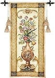 Review ArtExpression  / Eden's Botanical II - Artist: Augustine - Fabric Size: 22.00 by 53.00 inches Wall Tapestry with hanging rods and tassels included