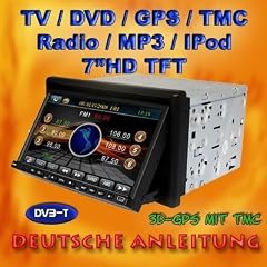 2 DIN, Doppel DIN Autoradio, DVD, Navi, Navigation, GPS, dvb-t, TV, DVD, Navi, GPS, TMC, DVD, CAR-DREAM HD0208, Bluetooth, USB, Navigationssystem, SDcard, HD TFT, Freisprecheinrichtung
