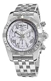 Breitling Men’s AB011011/A690 Chronomat B01 White Chronograph Dial Watch