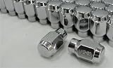 1/2 Set of 20, Chrome, ET Style, Lug Nuts 13/16 Head, 60° Seat