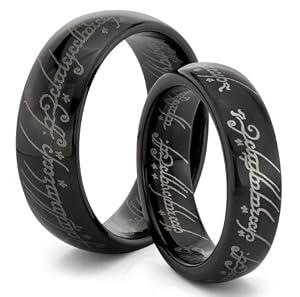 Lord of the ring wedding band