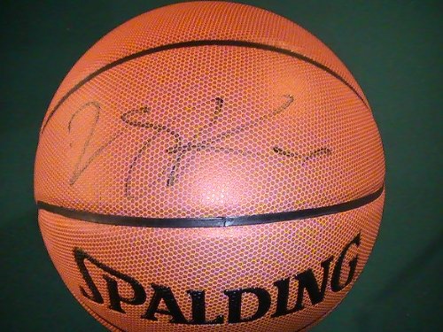 DERRICK ROSE SIGNED AUTOGRAPHED BASKETBALL CHICAGO BULLS COA