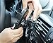 NEW Flexible Cell Phone Car Mount Holder Universal 360 Degree Rotation Air frame Air Vent Car Mount Holder Cradle System for iPhone 6 /5s/5c/5/4s/4, Ipod Touch, Samsung Galaxy S6 Edge /S5/s4/s3 Car Mount, Samsung Galaxy Note, Nokia, Motorola, Blackberry Bold 9900/q10/z10,Nexus, Holder for HTC One/one X Droid Razr, Sony Xperia Z3/Z2/Z1,PDA,/MP4 / GPS/PSP, Car Mount for Most smart Mobile Cell Phones ,Phone Holder Support all Mobiles Wide Less Than 75mm (Not Comaptible for Apple iPhone 6 plus Samsung Note4/3/2)
