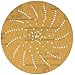 3M Clean Sanding Disc 216U, A Weight Paper, Hook and Loop Attachment, Aluminum Oxide, 5" Diameter, P220 Grit (Pack of 100)
