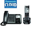 Panasonic Cloud Business Phone System, KX-TGP551T04, Black, 1 Handset 