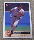 1993 Donruss Will Clark # 446 MLB Baseball Card