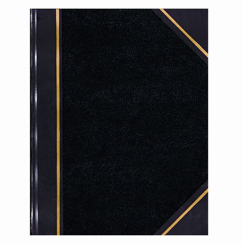 National Brand Texhide Series Record Book, Black, 10.375 x