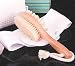 Natural Boar Bristle Bath Brush New Cellulite Massager