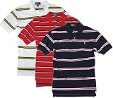 Ralph Lauren Mens Classic Striped Mesh Polo Shirt