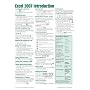 Microsoft Excel 2007 Introduction Quick Reference Guide (Cheat Sheet of Instructions, Tips & Shortcuts - Laminated Card)