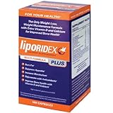 Liporidex PLUS - Antioxidant Rich, All-Natural Weight Loss Supplement Fat Burner & Appetite Suppressant - The easy way to lose weight fast! - 100 diet pills - 1 Box.