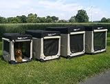 Hochwertige Hunde-Faltbox aus England Gr. L LBH 75x50x60cm