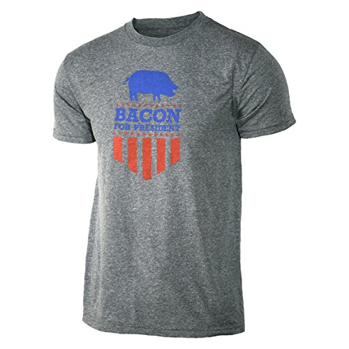 Bacon for President - Paleo Gray - Men's Triblend T-shirt