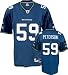 Julian Peterson Blue Reebok NFL (#98) Premier Seattle Seahawks Jersey - Large