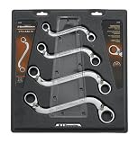 Gear Wrench 85399 4 Piece SAE Reversible S Wrench Set