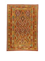 Design Community By Loomier Alfombra Kelim Kaudani Big (Beige/Multicolor)
