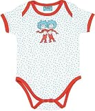 Dr. Seuss Thing One and Two Blue Dot White Romper