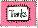 Thank You Notecards - PINK
