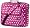 Oliepops Hot Pink Polka Dot Faux Leather Laptop Case fits 15 16 17 inch (LIMITED EDITION)