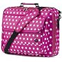 Oliepops Hot Pink Polka Dot Faux Leather Laptop Case fits 14 15 16 17 inch (LIMITED EDITION)