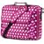 Oliepops Hot Pink Polka Dot Faux Leather Laptop Case fits 14 15 16 17 inch (LIMITED EDITION)