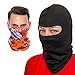 COZIA Premium Lightweight Balaclava - Full Face Ski Mask or Motorcycle Balaclava, Black, One Size