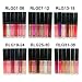 NYX Round Long Lasting Lip Gloss 36pc Full Size (in 36 different colors) with free cosmetic bag