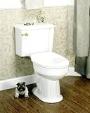 Barclay Vicki Round Front Toilet in White Vitreous China