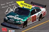 Dale Earnhardt Jr. Personalized Plaque with Digital Signature and Happy Birthday Message