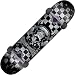 Speed Demons Skull Checker Silver 7.6